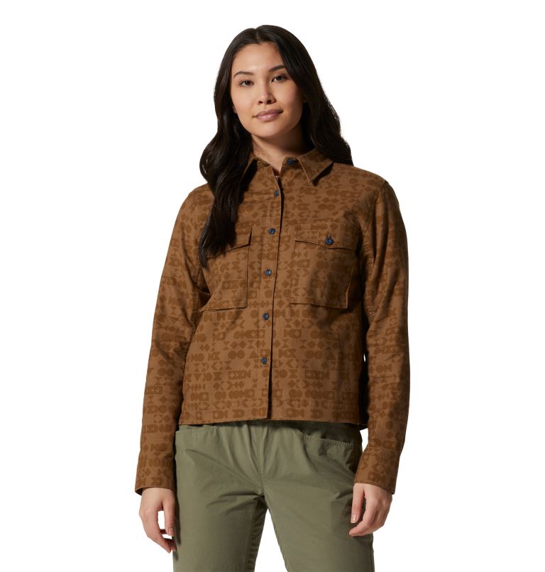 Moiry Shirt Jacket | 239 | S, Color: Corozo Nut, image 1