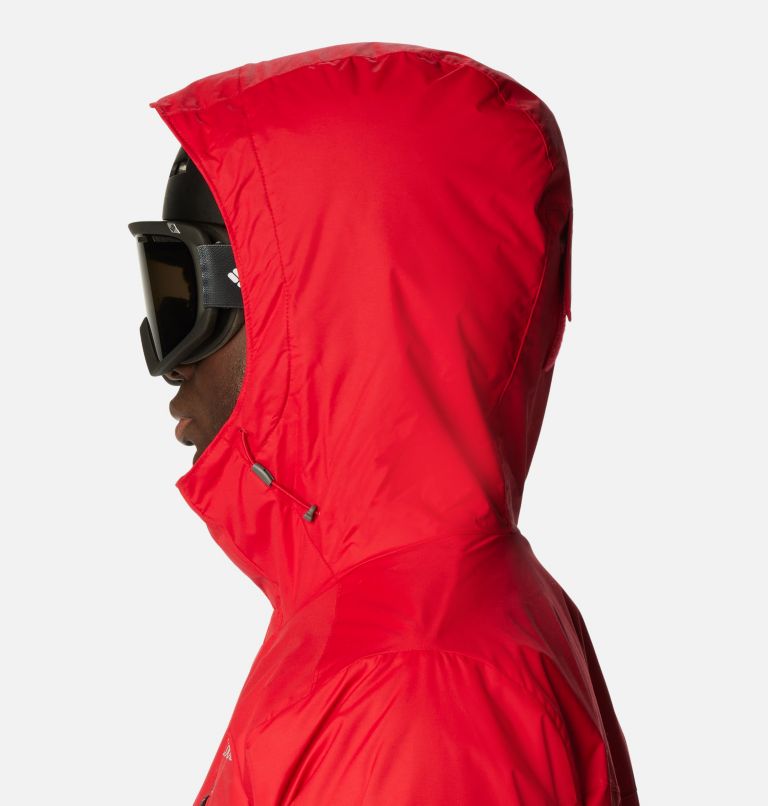 Thumbnail: Men's Snow Shredder Ski Jacket, Color: Mountain Red, image 7
