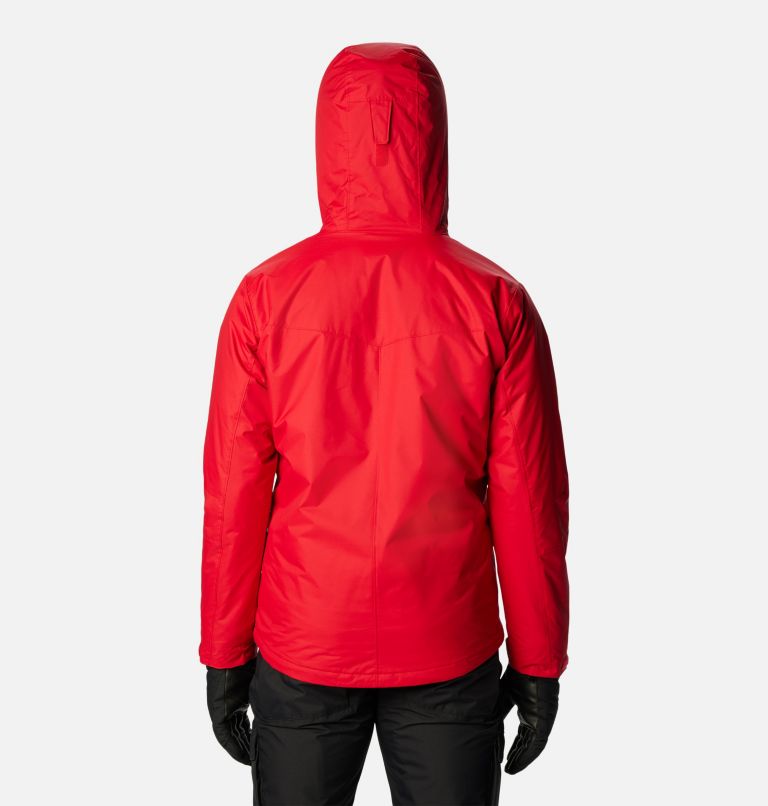 Thumbnail: Men's Snow Shredder Ski Jacket, Color: Mountain Red, image 2