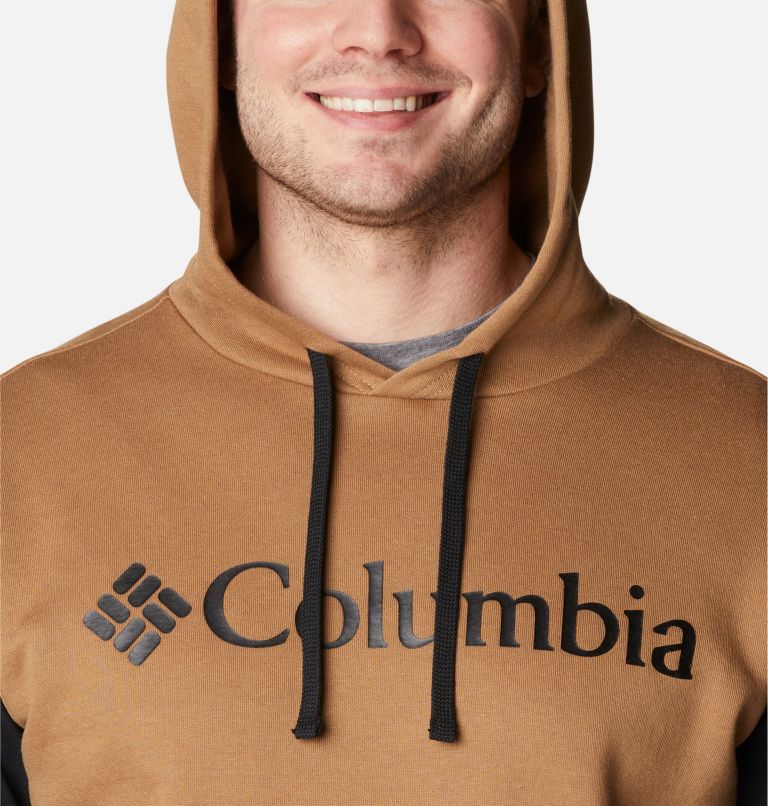 Men's Columbia Trek Colorblock Hoodie, Color: Black, Delta, image 4
