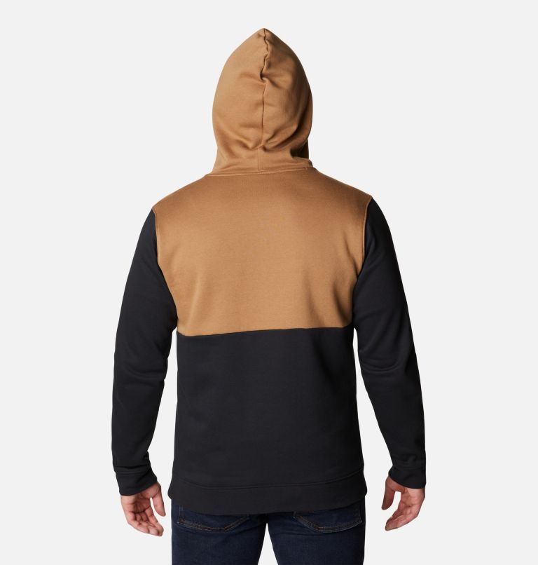 Men's Columbia Trek Colorblock Hoodie, Color: Black, Delta, image 2