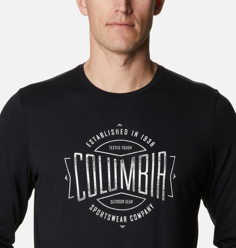 Columbia Brighton Woods Graphic long sleeve T-shirt Black