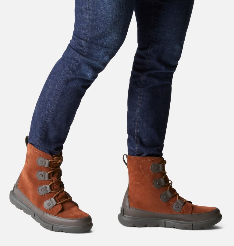 SOREL EXPLORER BOOT WP | 242 | 11.5, Color: Dark Amber, Buffalo, image 7