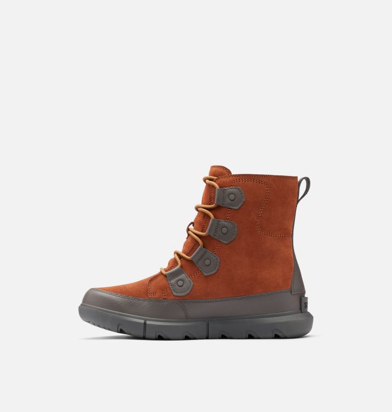 SOREL EXPLORER BOOT WP | 242 | 11.5, Color: Dark Amber, Buffalo, image 4