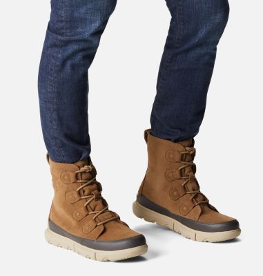 Men's Sorel Explorer Boot, Color: Delta, Jet