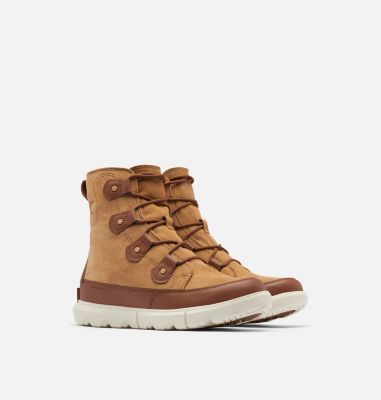 Men's Sorel Explorer Boot, Color: Wood, Tawny Buff