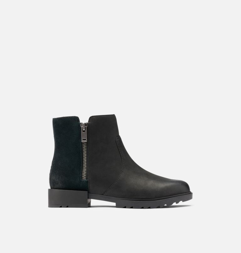 Emelie II Zip wasserdichte Ankle Boots für Frauen, Color: Black, Sea Salt, image 1
