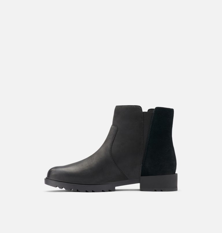 Emelie II Zip wasserdichte Ankle Boots für Frauen, Color: Black, Sea Salt