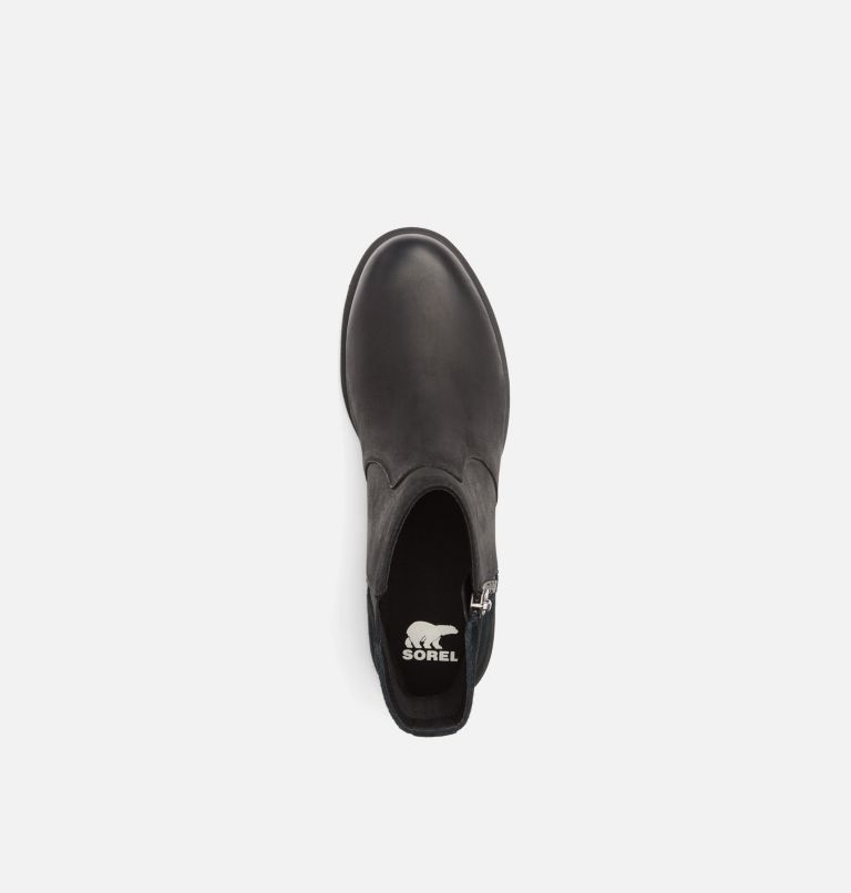 Thumbnail: Women's Emelie II Zip Waterproof Ankle Boot, Color: Black, Sea Salt, image 6