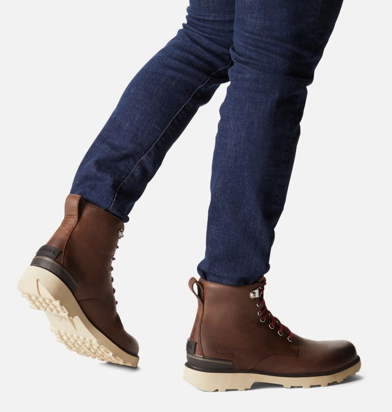 Men's Caribou Six Waterproof Boot, Color: Fallen, Black, image 7