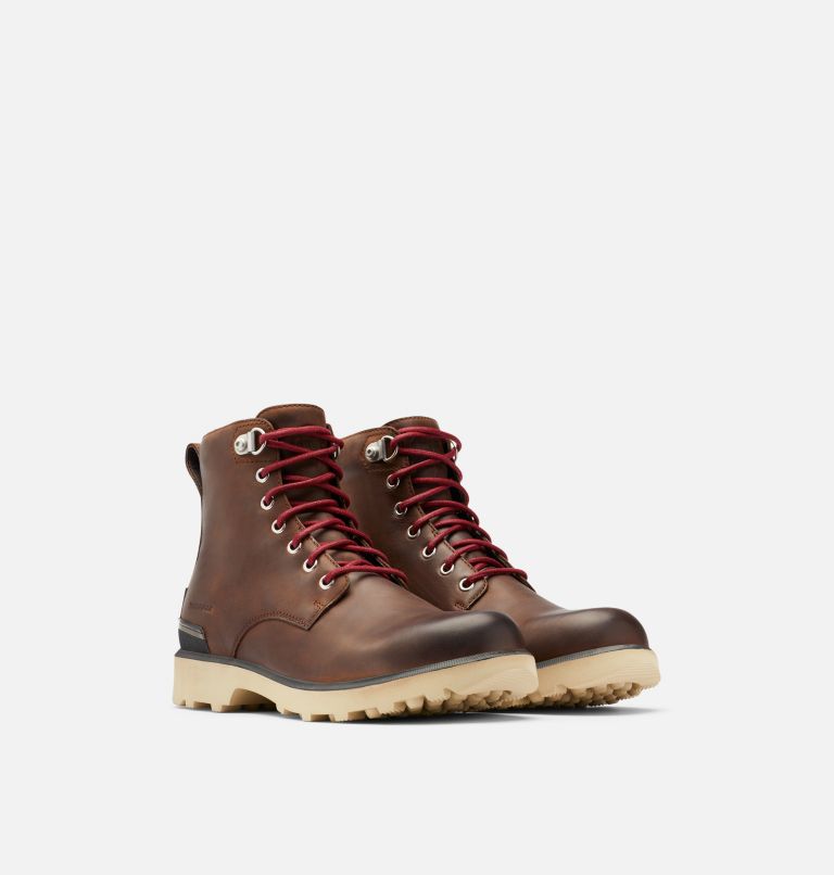 Men's Caribou Six Waterproof Boot, Color: Fallen, Black, image 2