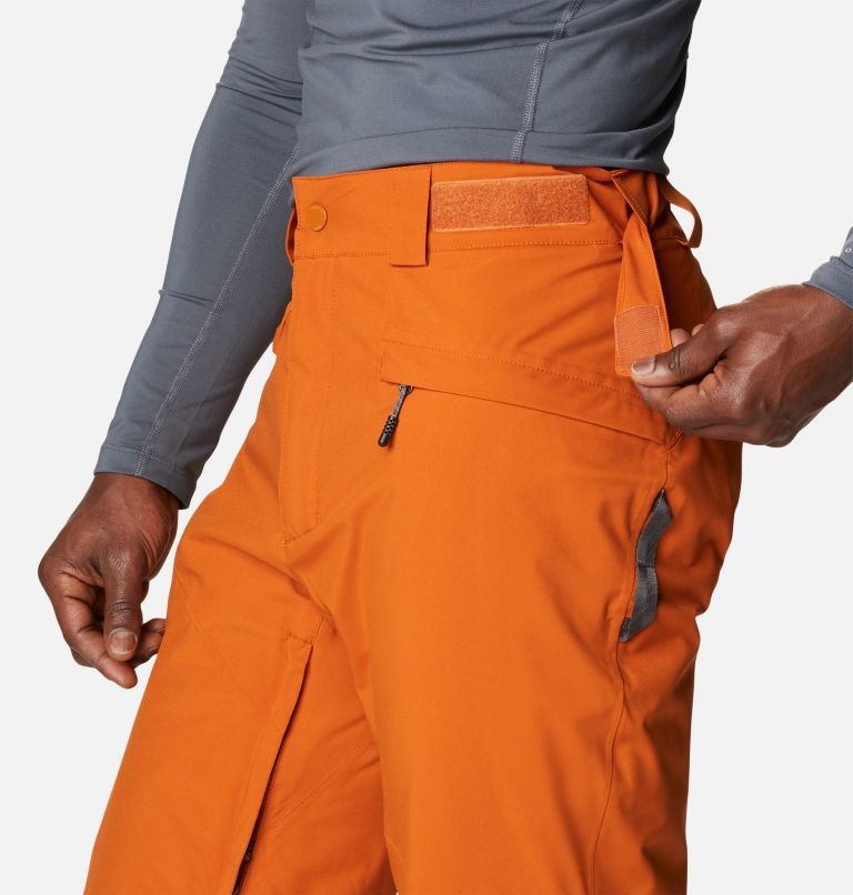 Men's Kick Turn II Omni-Heat Infinity Insulated Ski Pants, Color: Warm Copper, image 6