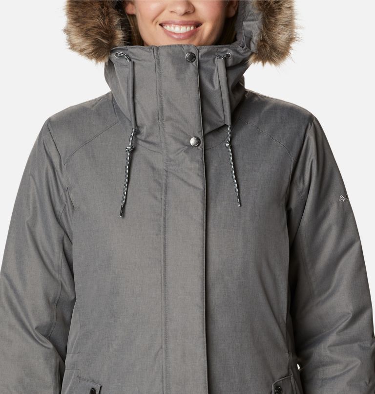 Thumbnail: Women's Suttle Mountain II Insulated Jacket, Color: City Grey, image 4