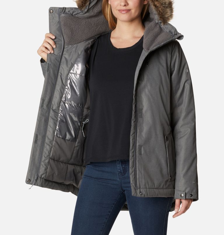 Thumbnail: Women's Suttle Mountain II Insulated Jacket, Color: City Grey, image 5