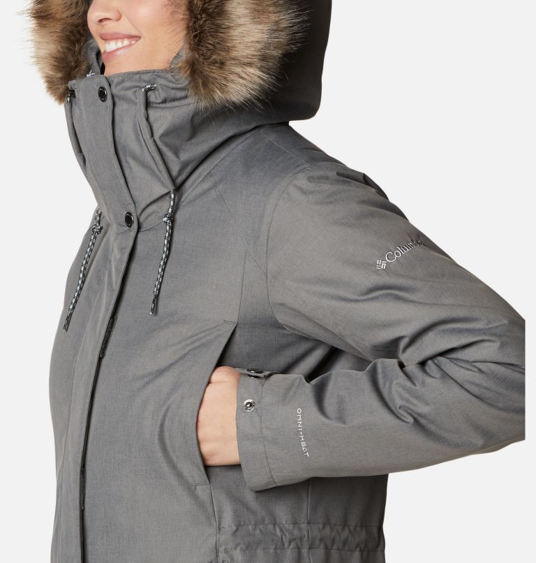 Women's Suttle Mountain II Insulated Jacket, Color: City Grey, image 8