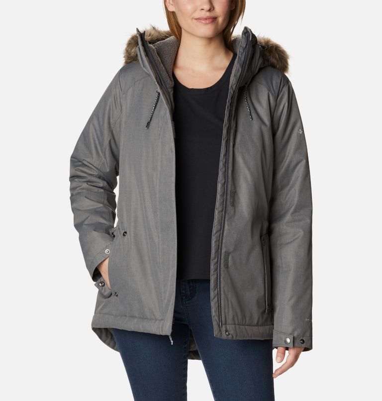 Thumbnail: Women's Suttle Mountain II Insulated Jacket, Color: City Grey, image 9