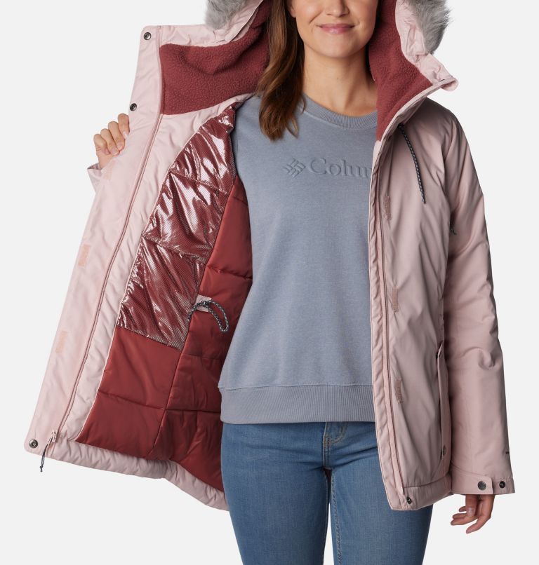 Women's Suttle Mountain II Insulated Jacket, Color: Dusty Pink, image 5