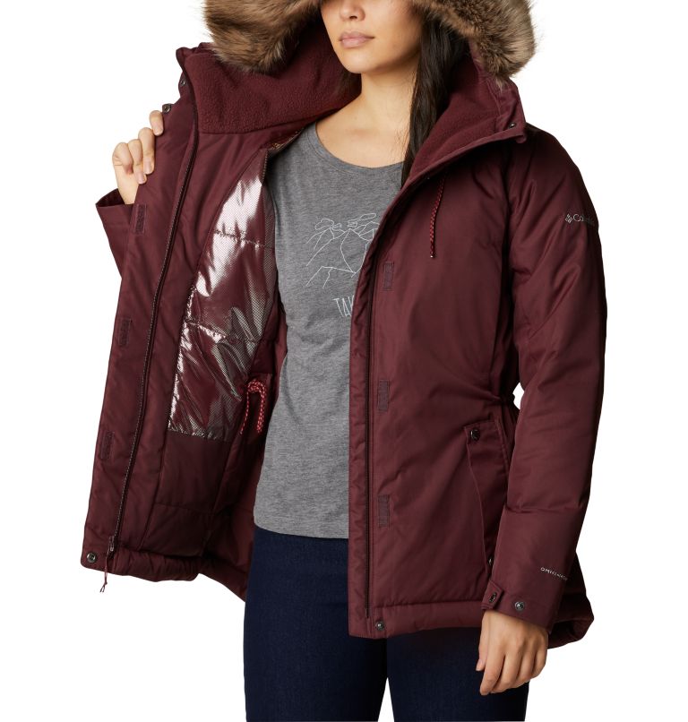 Women's Suttle Mountain II Insulated Jacket, Color: Malbec, image 5
