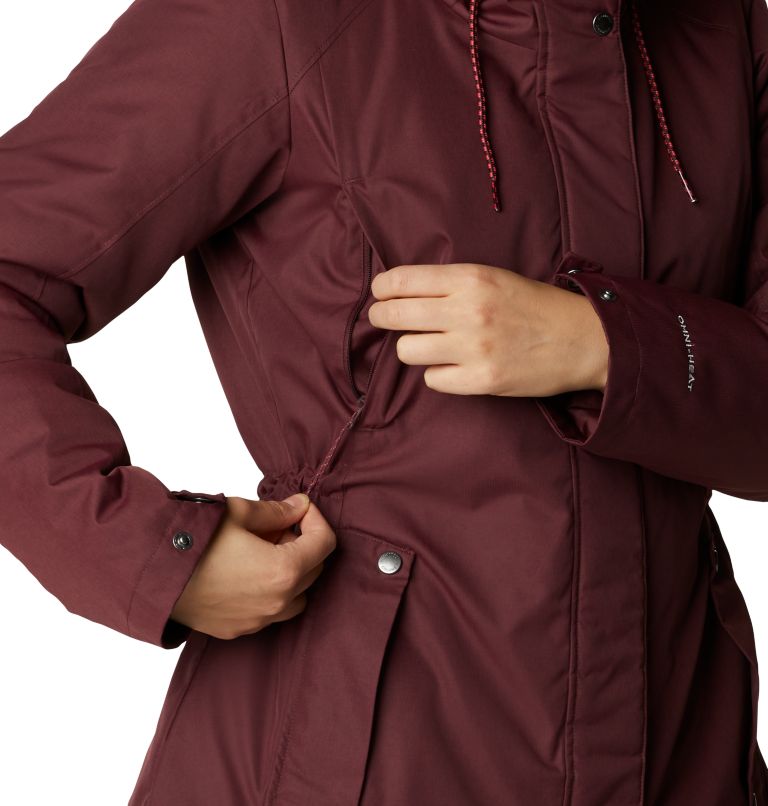 Women's Suttle Mountain II Insulated Jacket, Color: Malbec, image 7