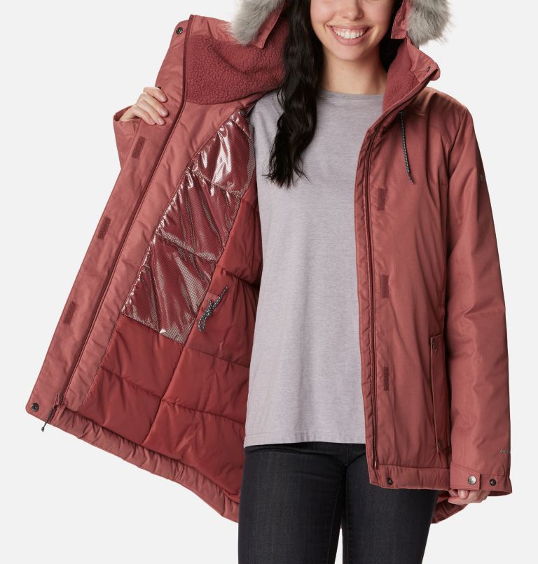 Columbia Women's Suttle Mountain Long Insulated Jacket, Camel Brown, XL -  1799751224-XL