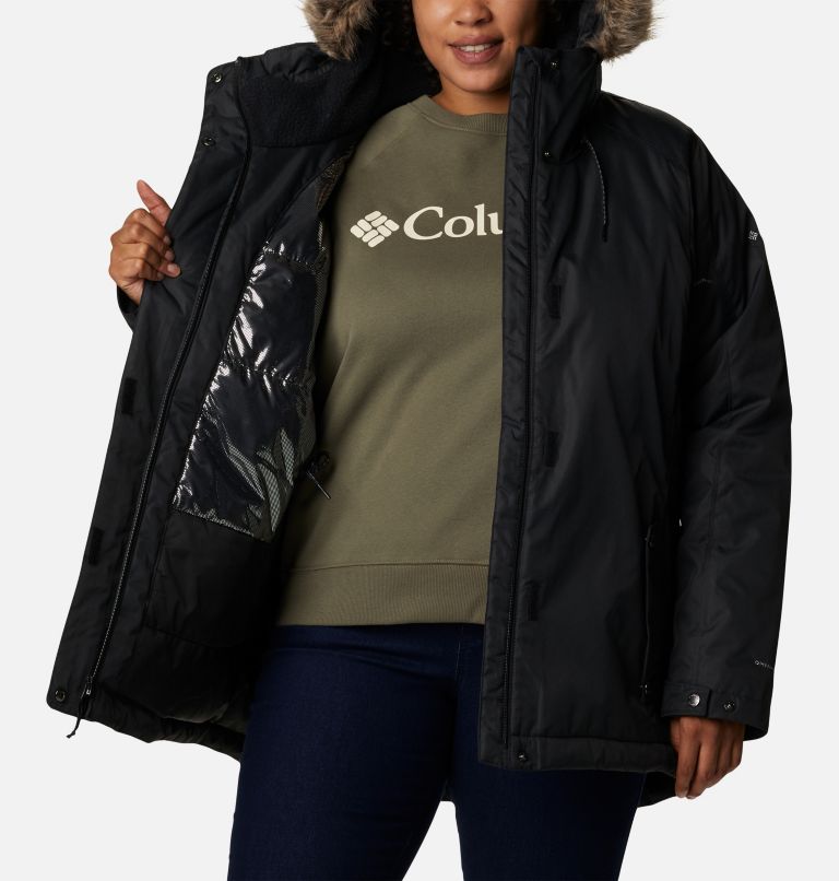 Women's Suttle Mountain II Insulated Jacket - Plus Size, Color: Black, image 5