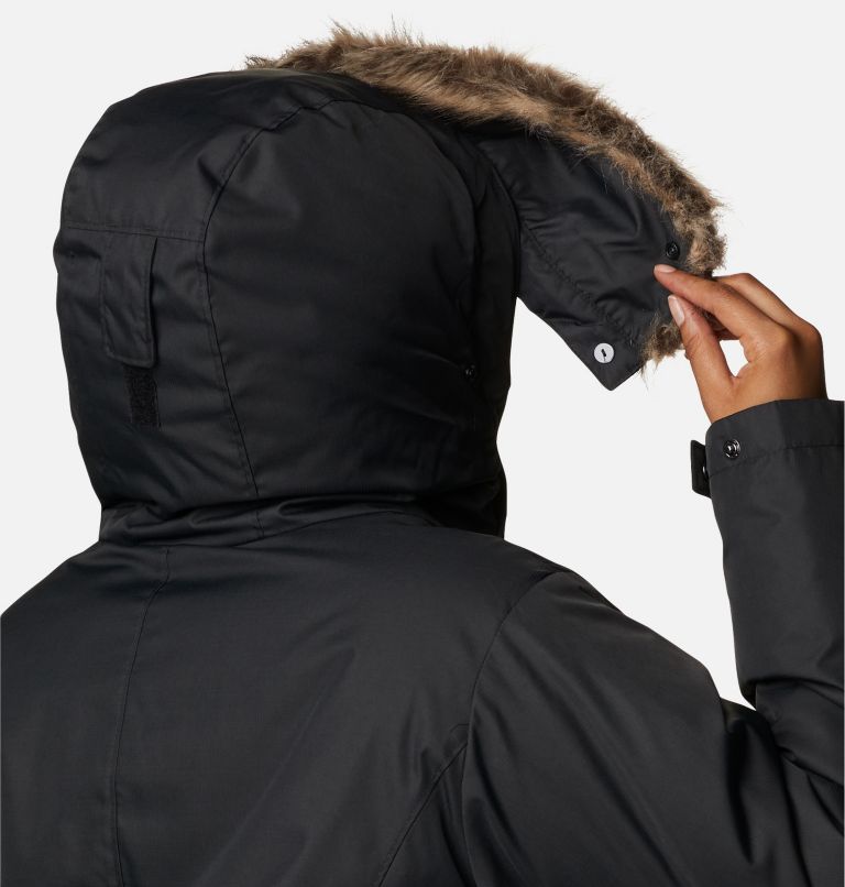 Thumbnail: Women's Suttle Mountain II Insulated Jacket - Plus Size, Color: Black, image 6