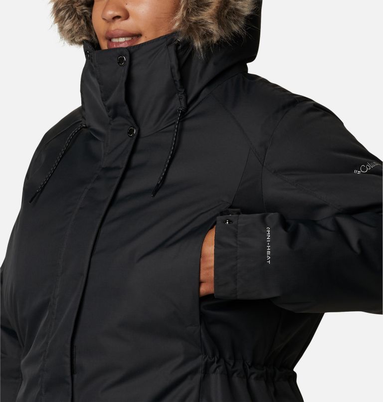 Thumbnail: Women's Suttle Mountain II Insulated Jacket - Plus Size, Color: Black, image 7