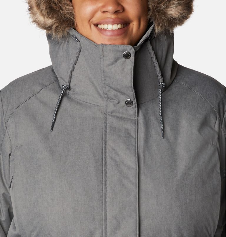 Women's Suttle Mountain II Insulated Jacket - Plus Size, Color: City Grey, image 4