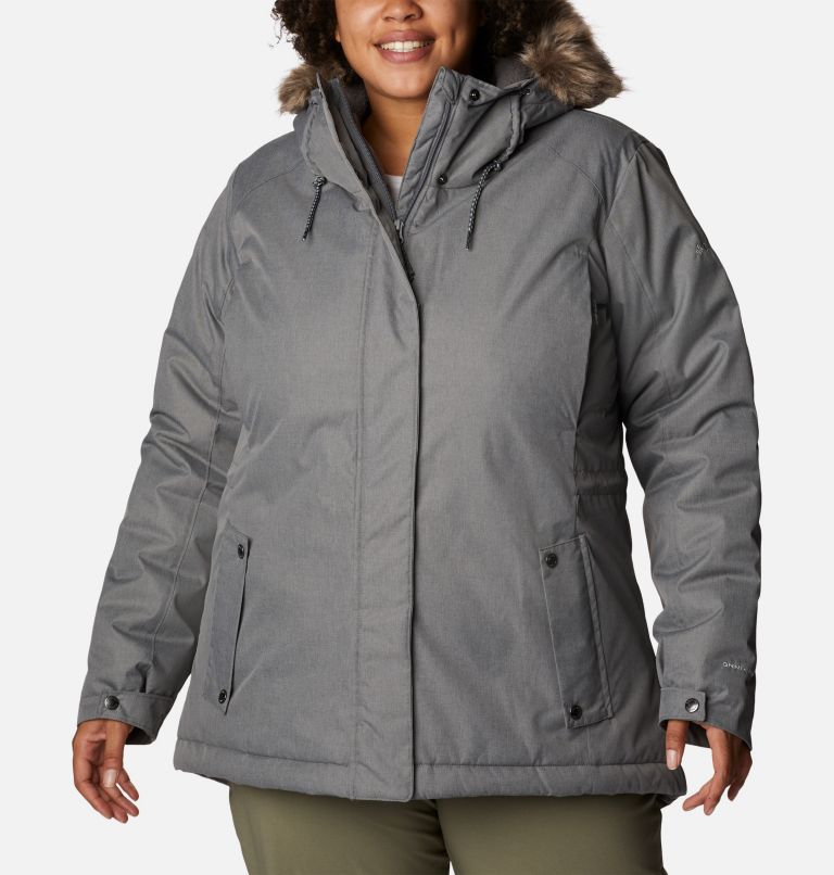 Women's Suttle Mountain II Insulated Jacket - Plus Size, Color: City Grey, image 1