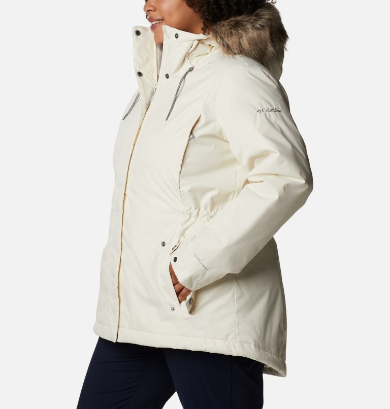 Women's Suttle Mountain II Insulated Jacket - Plus Size, Color: Chalk, image 3