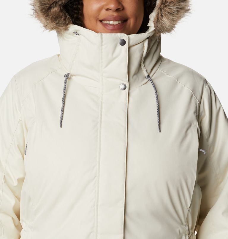 Women's Suttle Mountain II Insulated Jacket - Plus Size, Color: Chalk, image 4