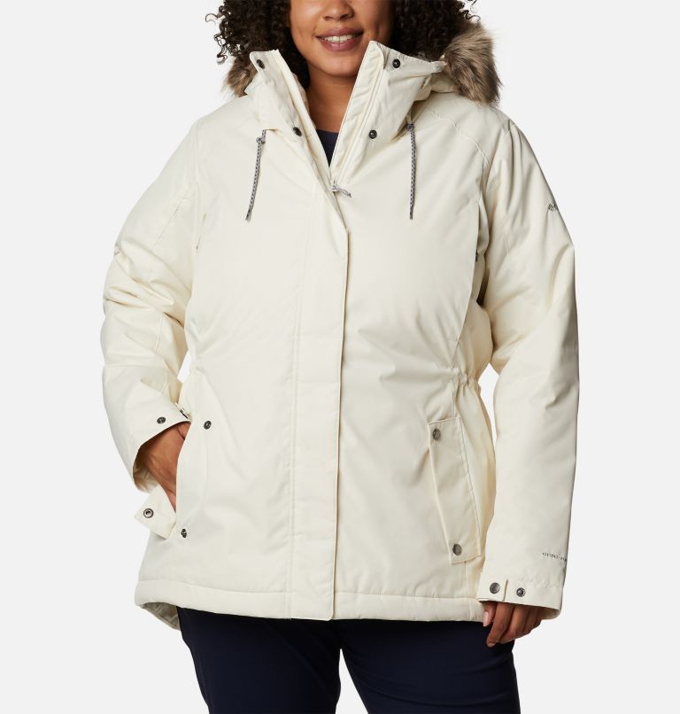 Women's Suttle Mountain II Insulated Jacket - Plus Size, Color: Chalk, image 1