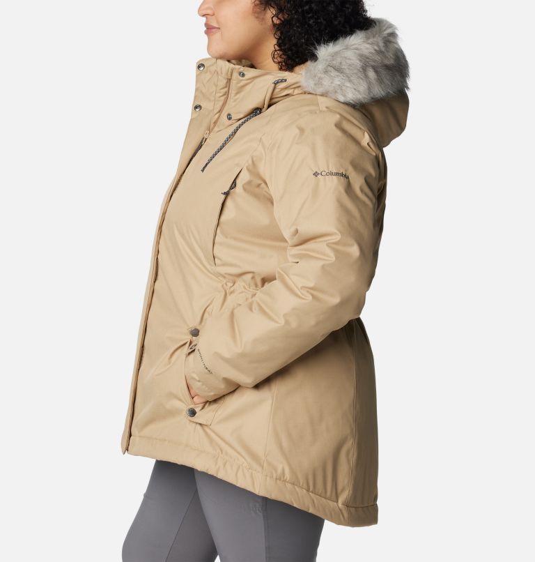 NWT Columbia Women's Suttle Mountain Long Insulated Coat Olive