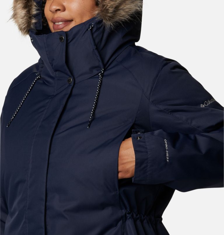 Plus size shop women's parkas