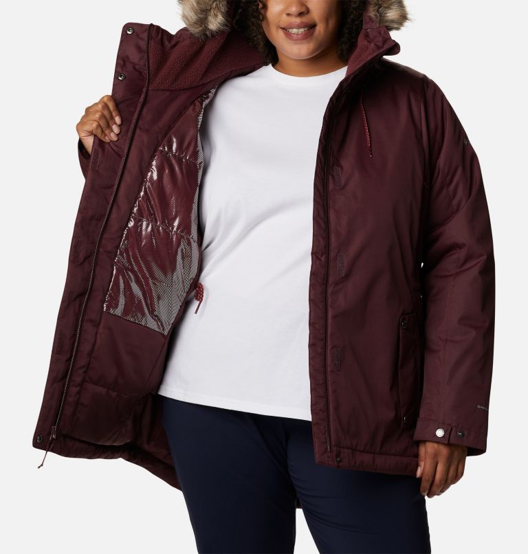Women's Suttle Mountain II Insulated Jacket - Plus Size, Color: Malbec, image 5