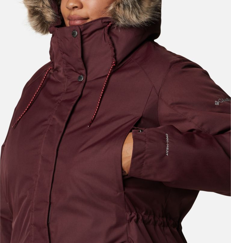 Women's Suttle Mountain II Insulated Jacket - Plus Size, Color: Malbec, image 7