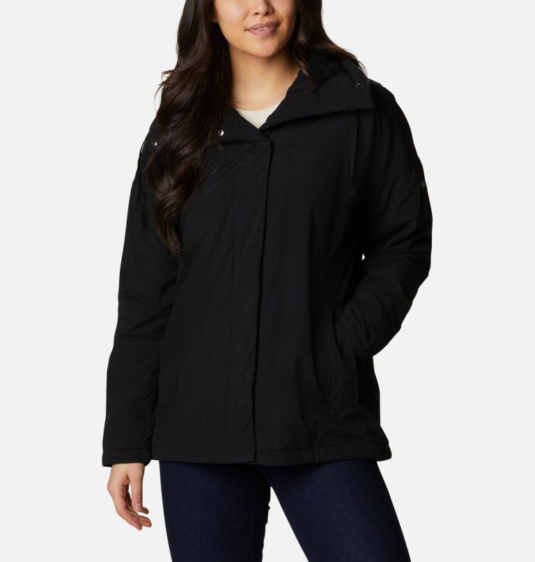 Women's Maple Hollow Insulated Jacket, Color: Black, image 1
