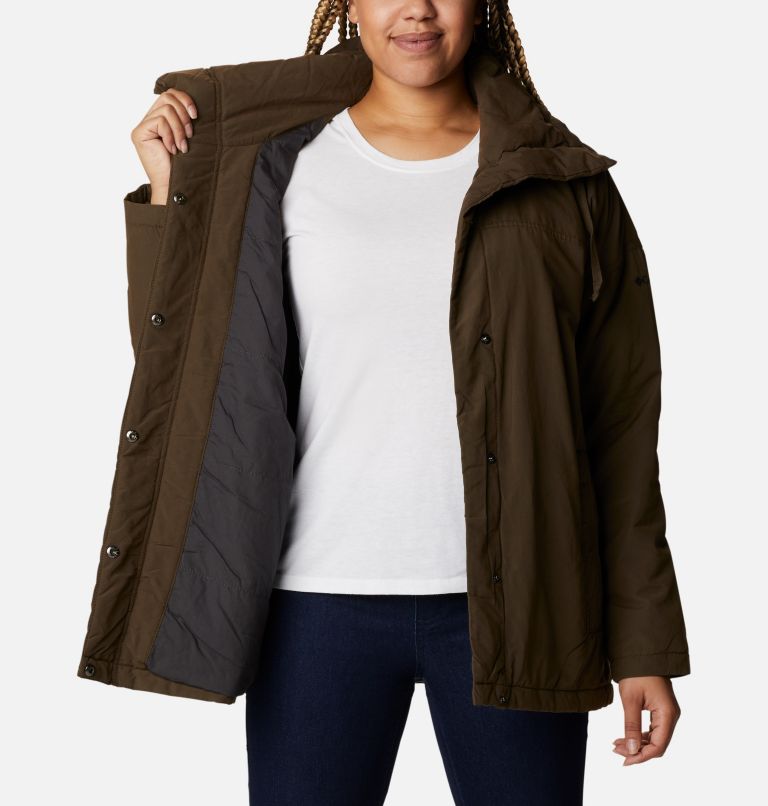 Women's Maple Hollow Insulated Jacket, Color: Olive Green