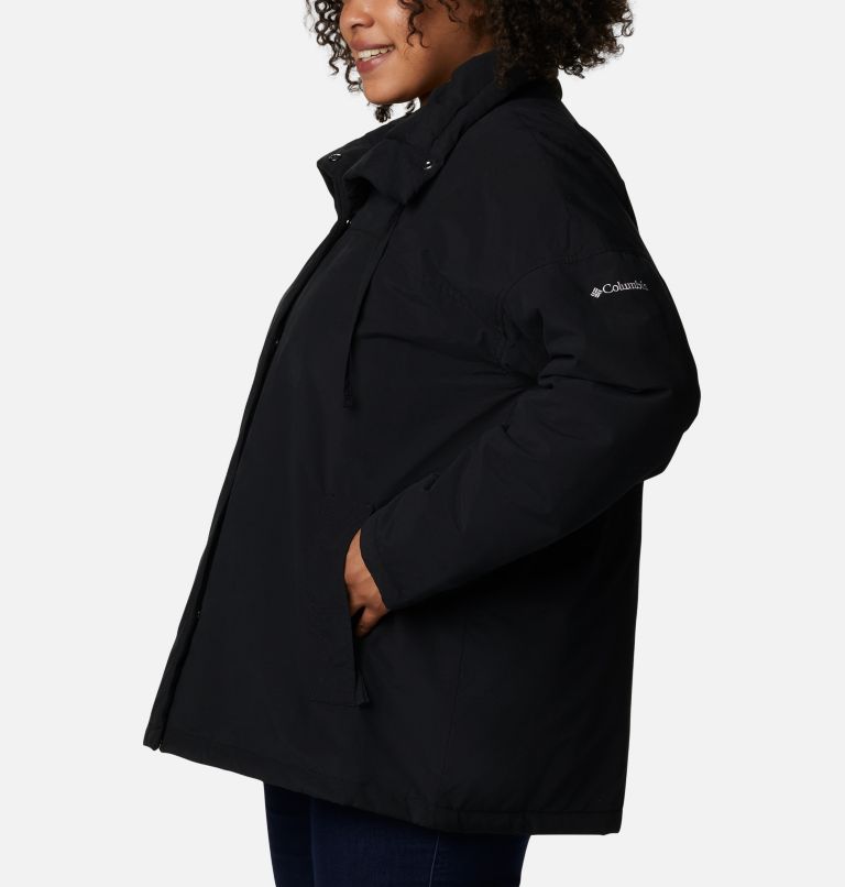 Manteau isolé Maple Hollow pour femme - Grandes tailles, Color: Black, image 3