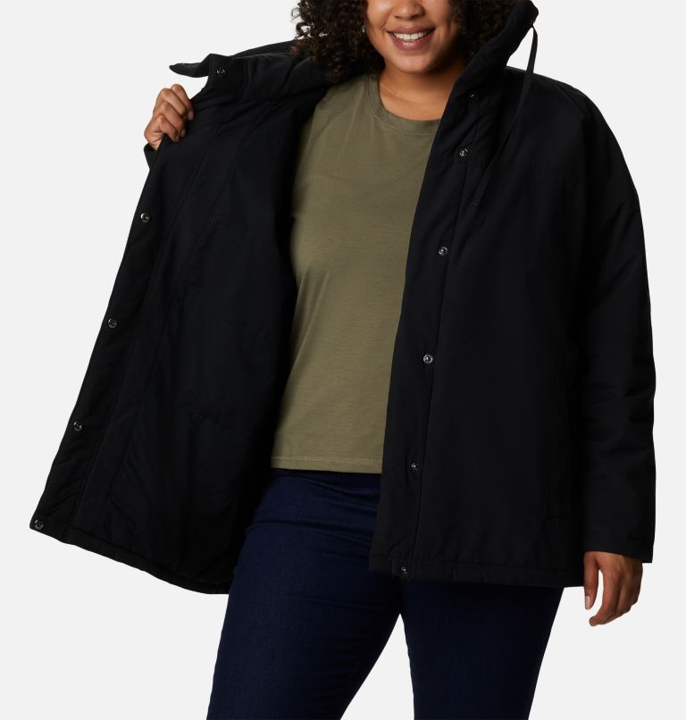 Manteau isolé Maple Hollow pour femme - Grandes tailles, Color: Black