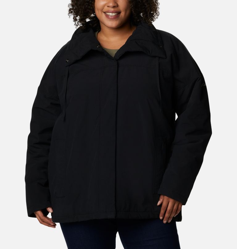 Thumbnail: Manteau isolé Maple Hollow pour femme - Grandes tailles, Color: Black, image 1