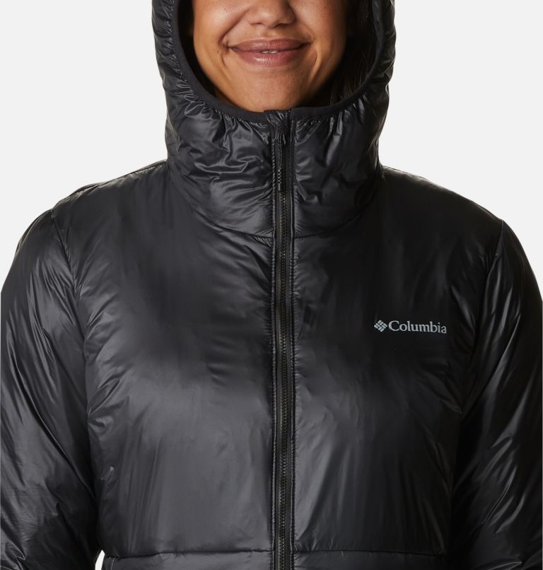 Thumbnail: Women's Trail Shaker Double Wall Hooded Jacket, Color: Black, image 4