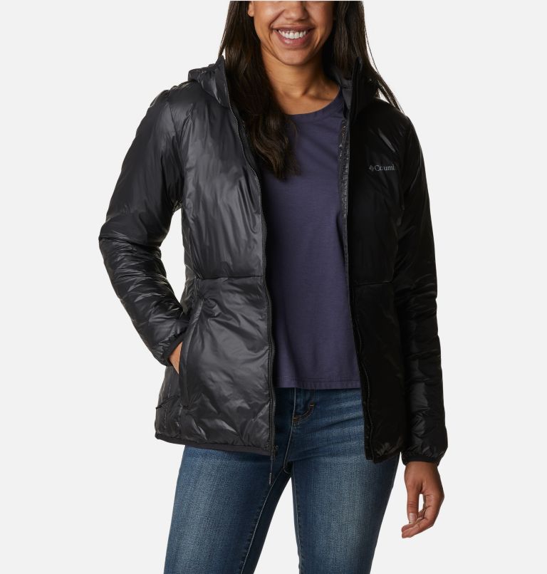 Women's Trail Shaker Double Wall Hooded Jacket, Color: Black, image 6