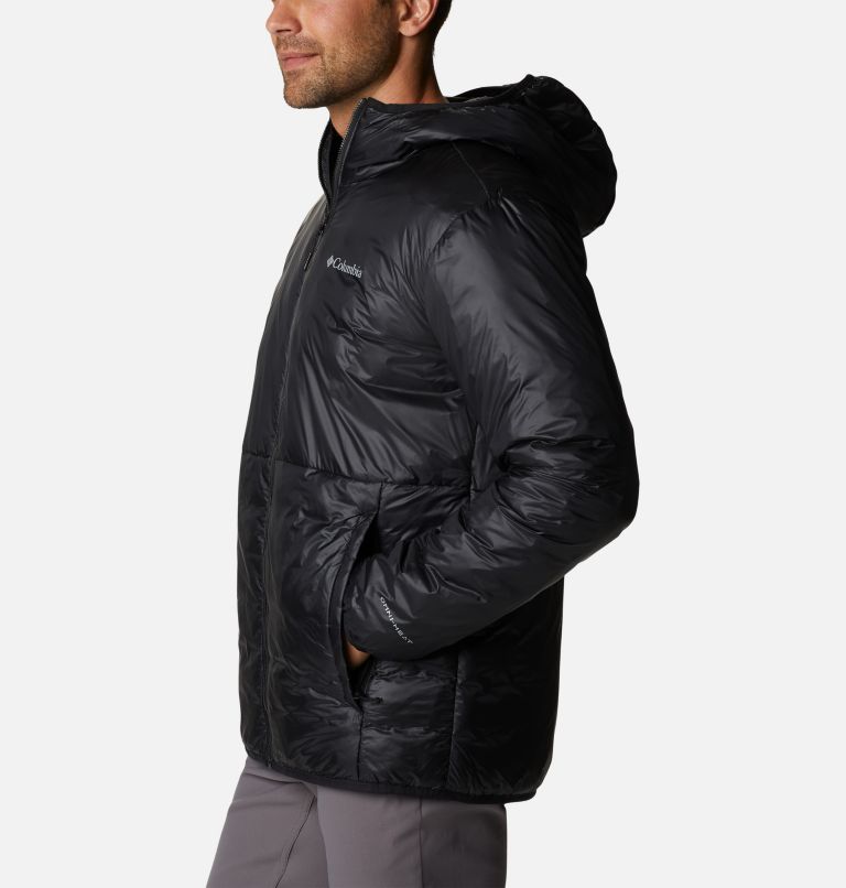 Manteau à capuchon Trail Shaker Double Wall pour homme, Color: Black, image 3