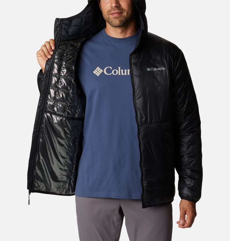 Thumbnail: Men's Trail Shaker Double Wall Hooded Jacket, Color: Black, image 5
