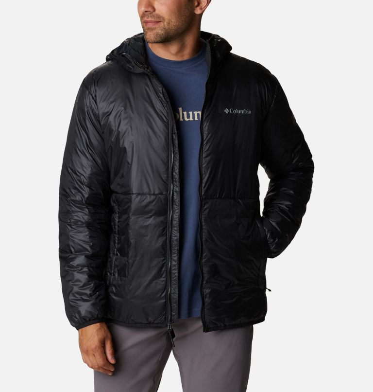 Men's Trail Shaker Double Wall Hooded Jacket, Color: Black, image 6