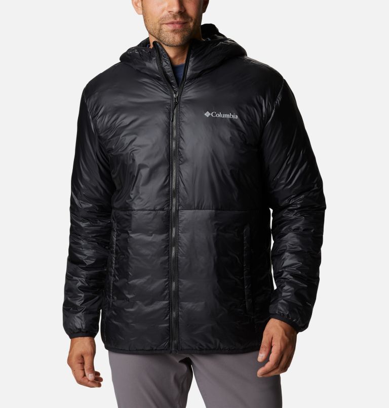 Thumbnail: Men's Trail Shaker Double Wall Hooded Jacket, Color: Black, image 1