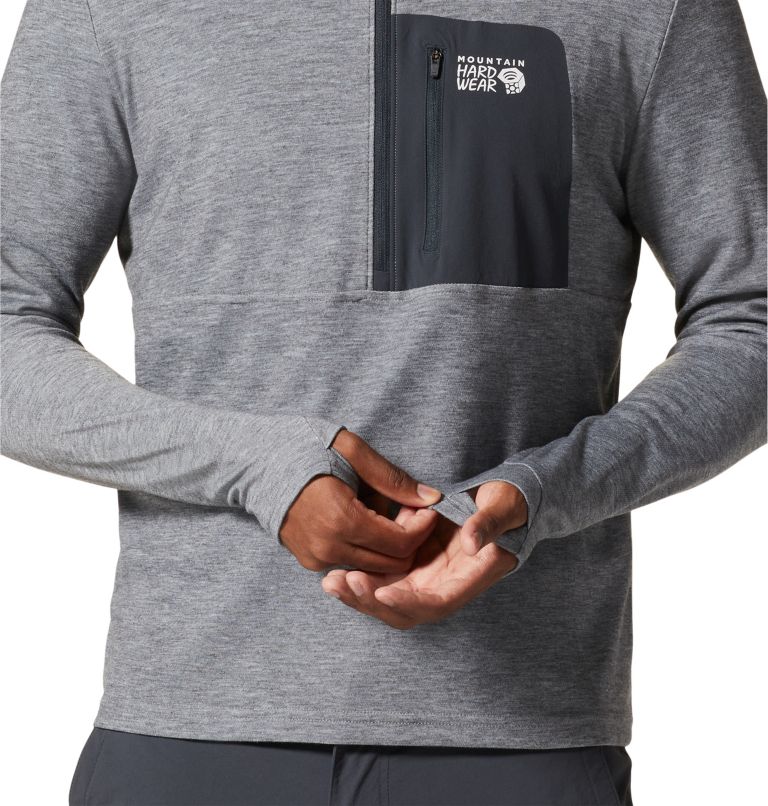 Chandail avec demi-fermeture éclair Rogue Pursuit Homme, Color: Glacial, image 5
