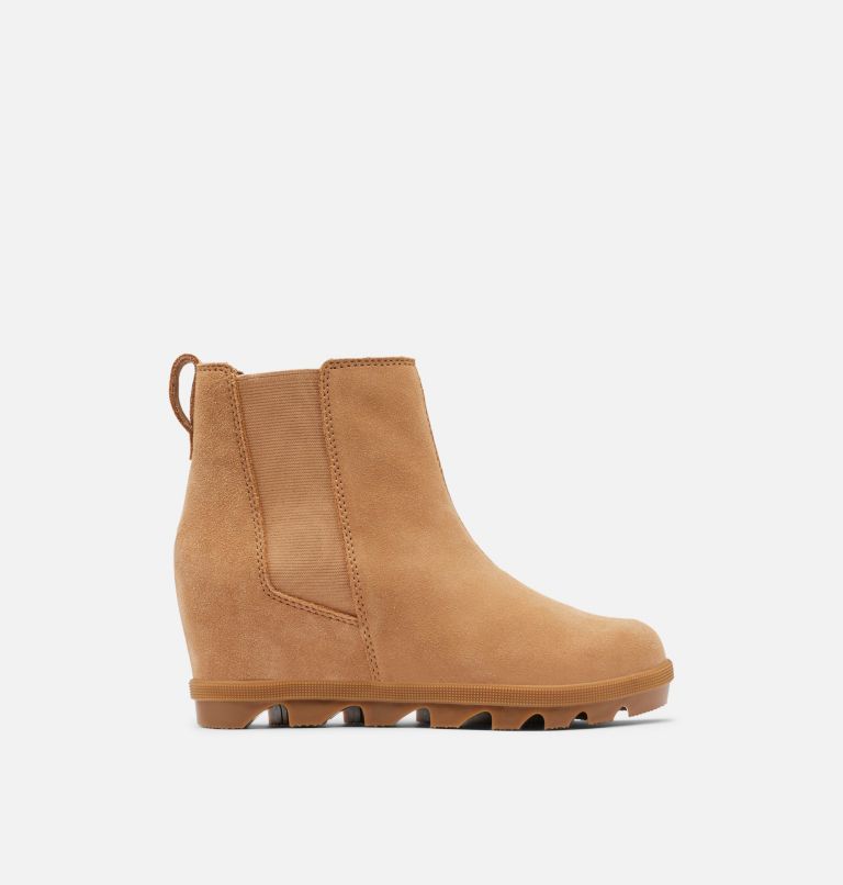 Youth Joan Of Arctic Wedge Chelsea Boot, Color: Tawny Buff, Gum 2, image 1