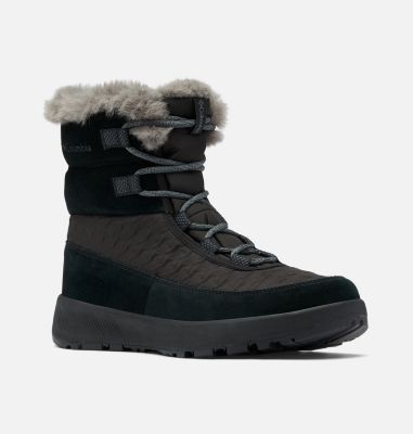 Women's Slopeside Peak Luxe Boot, Color: Black, Graphite, image 2